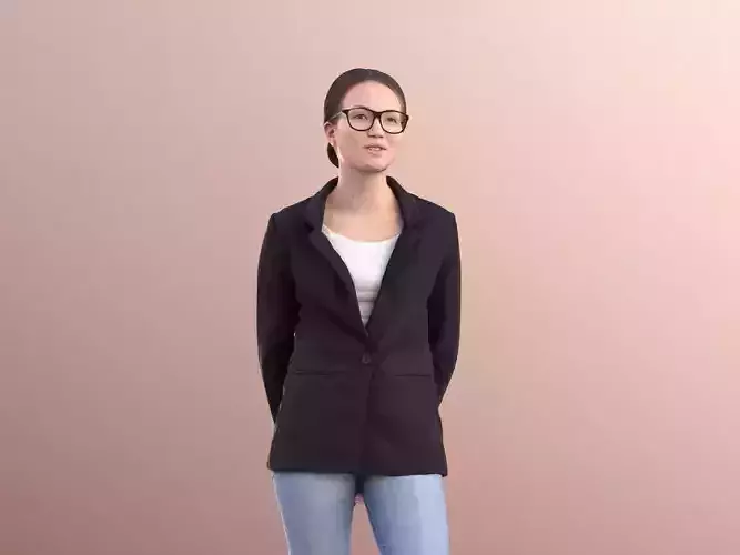 Laura 10705 - Business Woman Standing 