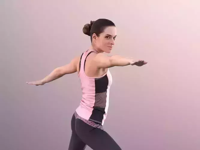 Juliette 10823 - Woman In Yoga Pose