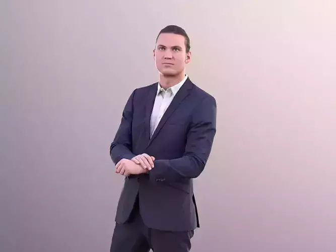 Marcel 10980 - Business Man Standing 