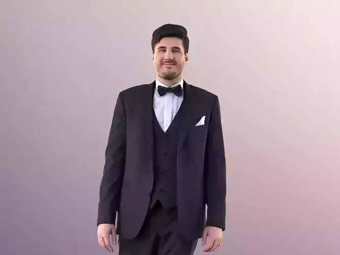 Sean 10997 - Man In Suit Walking