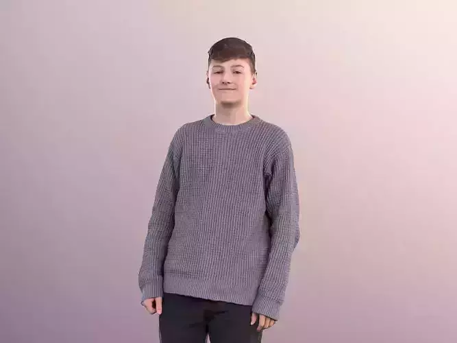 Bobby 11094 - Casual Teenage Boy Walking