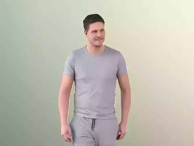 Liam 11128 - Young Sporty Man Walking