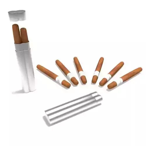 Protective Aluminum Duel Cigar Holder