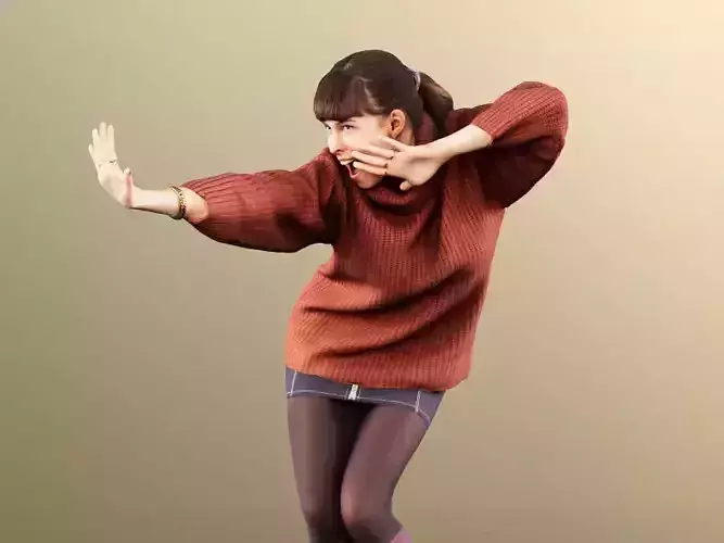 Alyssa 11525 - Young Woman Dancing 