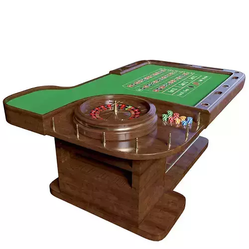 Casino Roulette Table