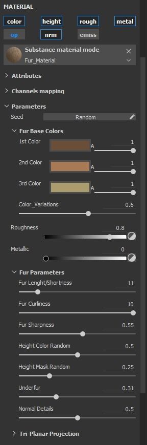 Fur - Substance Material Texture_3