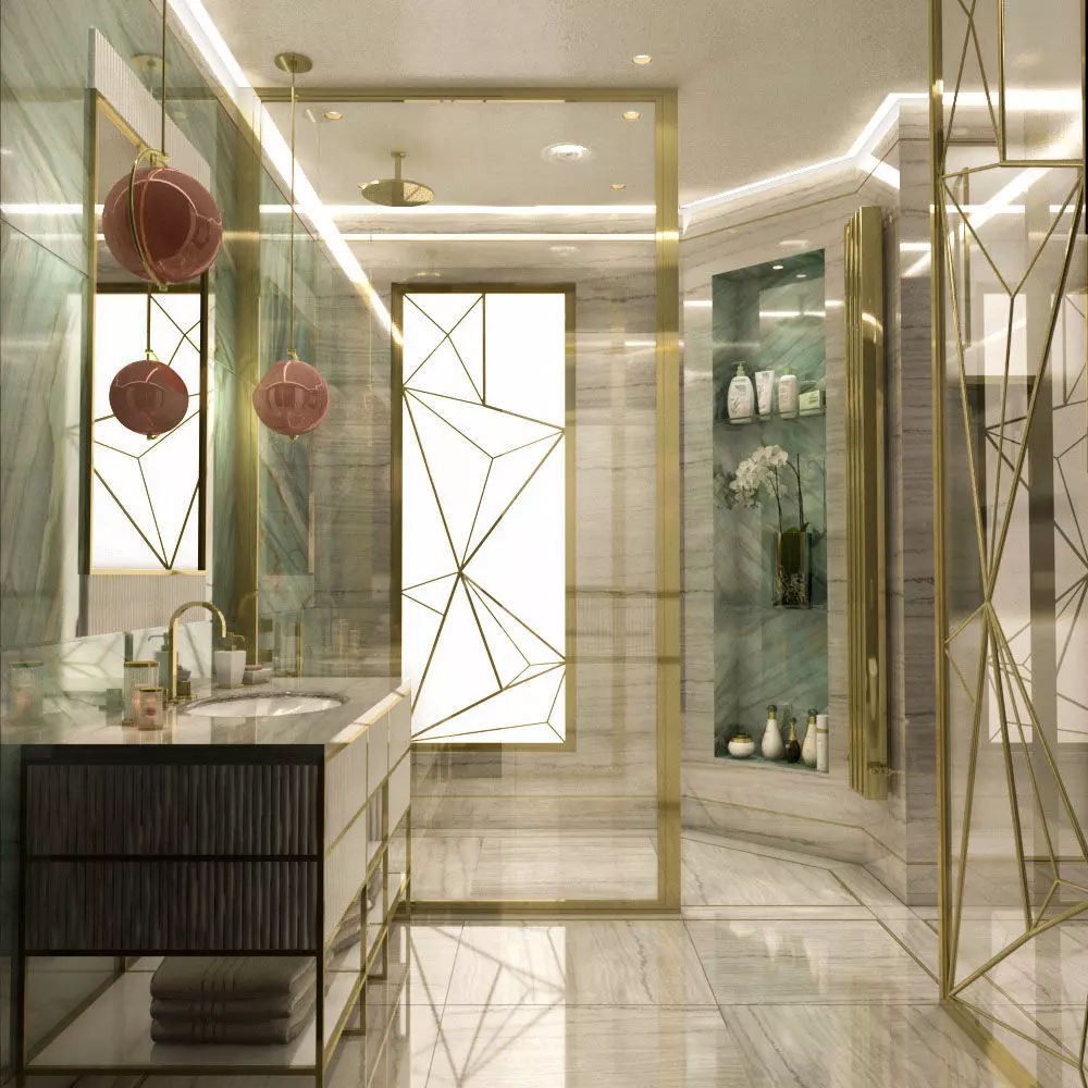 BATHROOM DESIGN  3D model_0