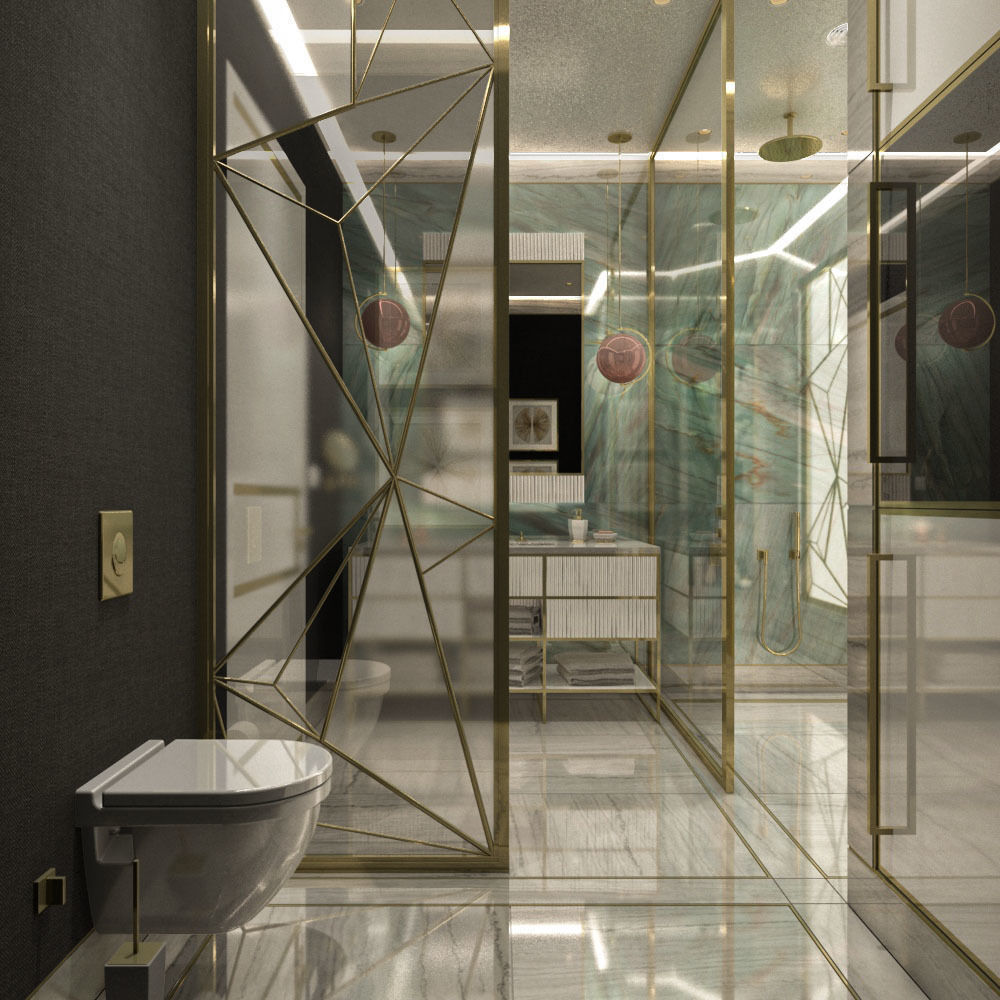 BATHROOM DESIGN  3D model_3