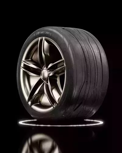 Vulture Concept Tire 3D model