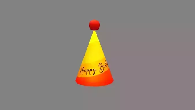 Cartoon birthday hat - Conical hat