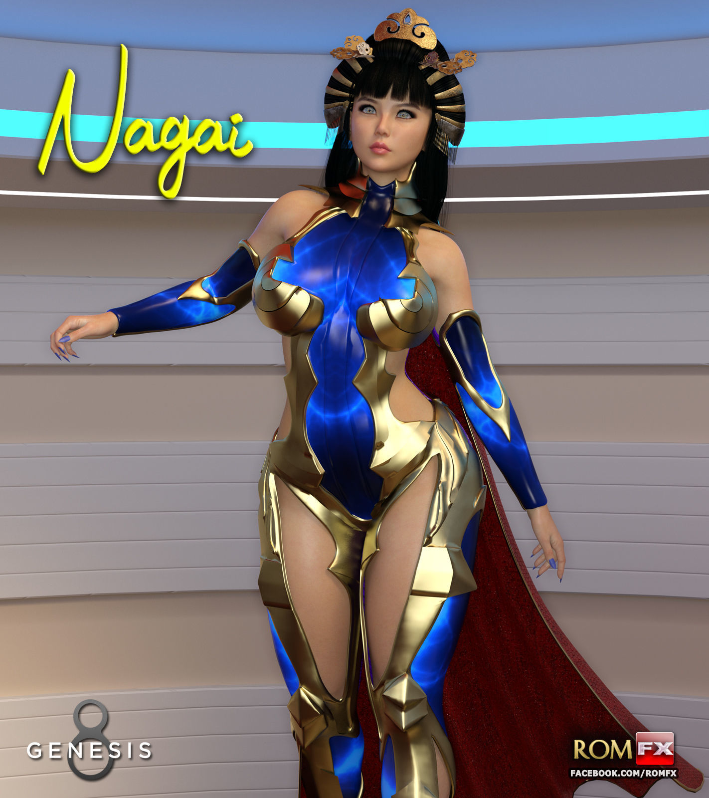 Nagai For G8F And G81F 3D model_1