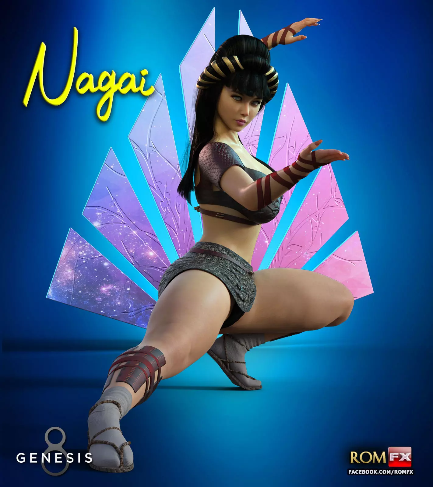 Nagai For G8F And G81F 3D model_0