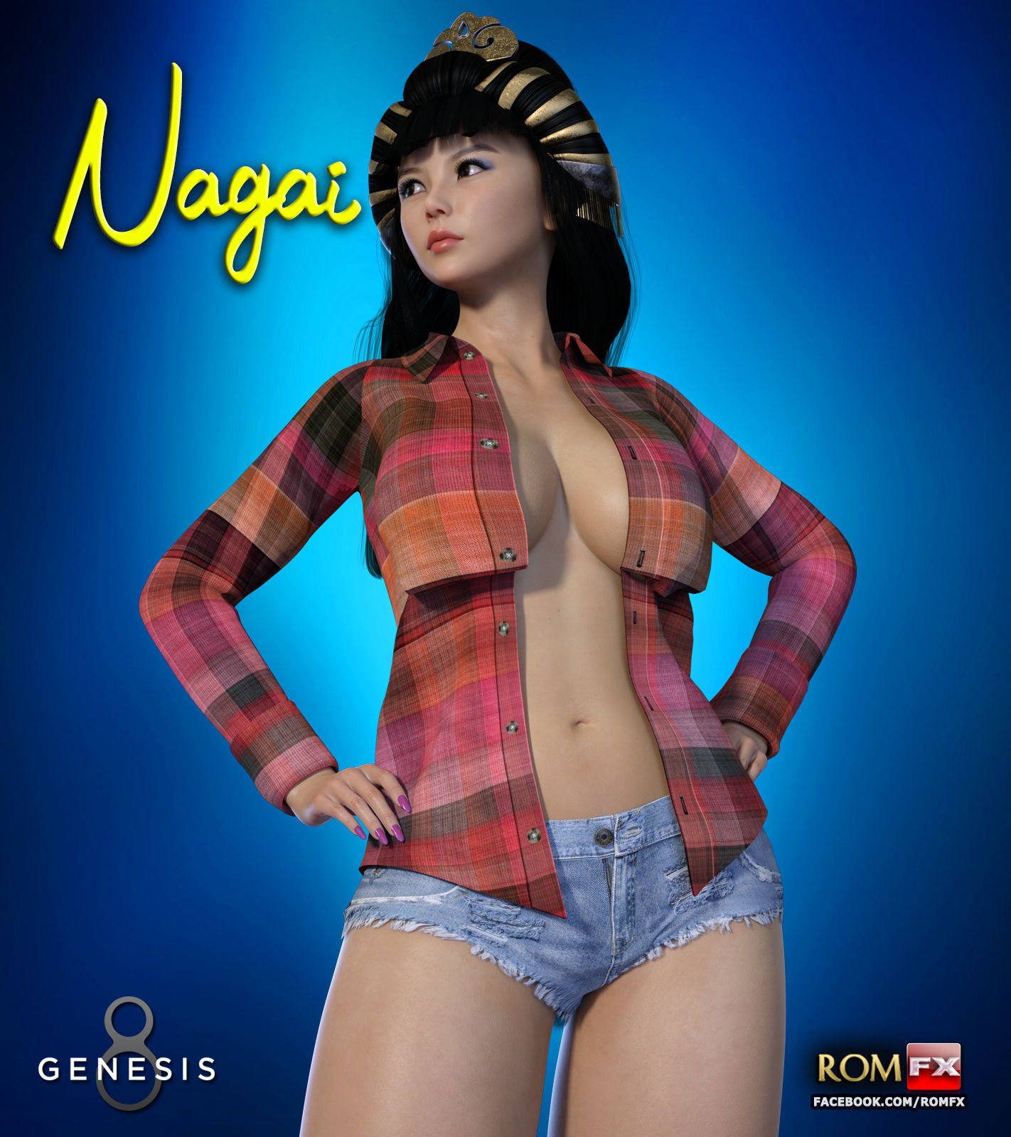 Nagai For G8F And G81F 3D model_5