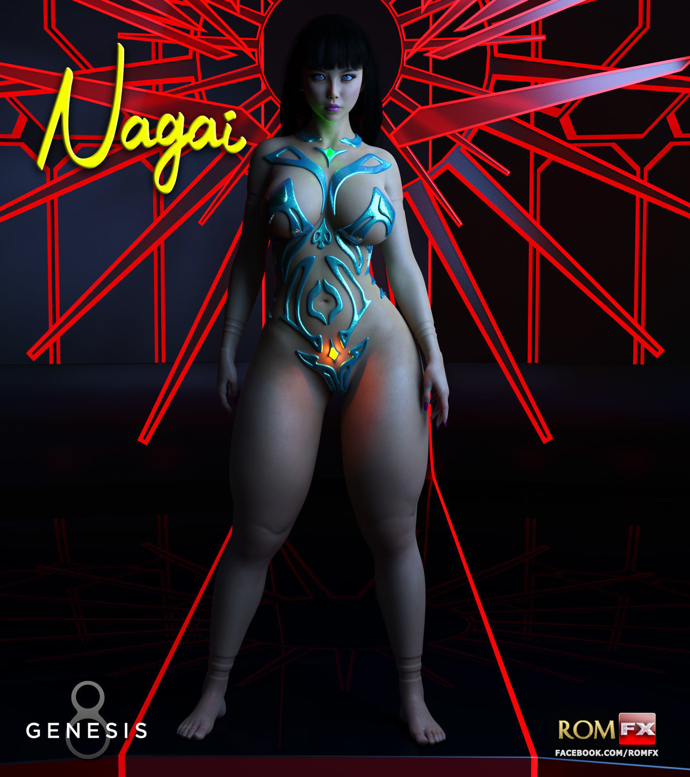 Nagai For G8F And G81F 3D model_3