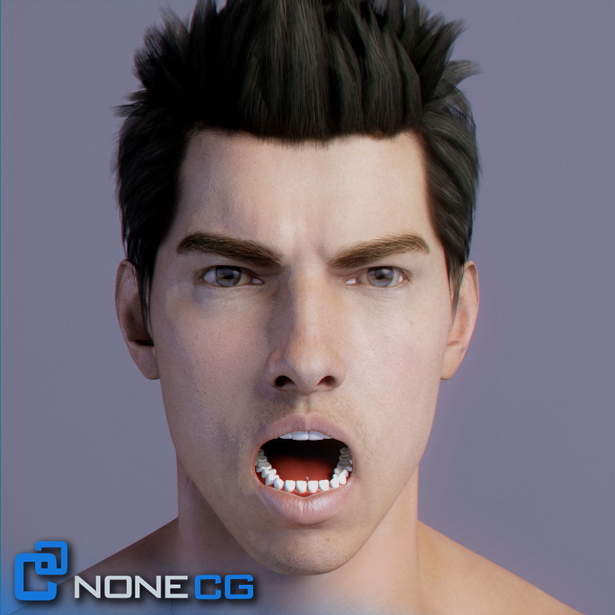 Pack - Adult Males and Female Megapack 3D model_34