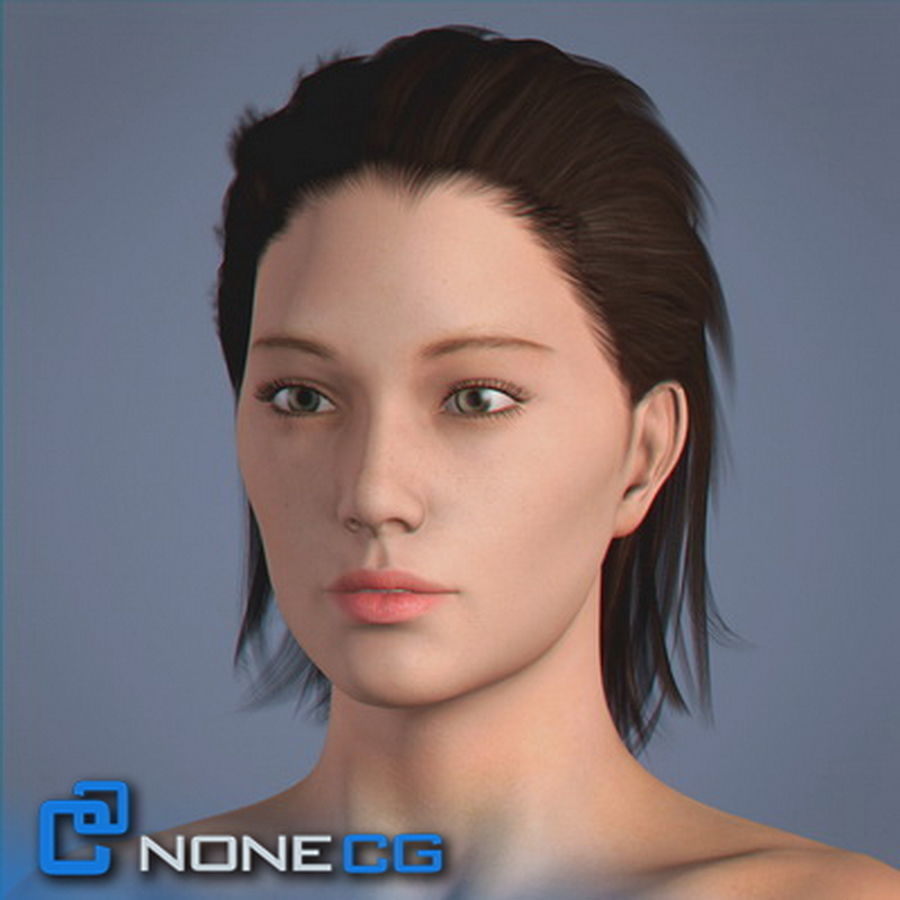 Pack - Adult Males and Female Megapack 3D model_49