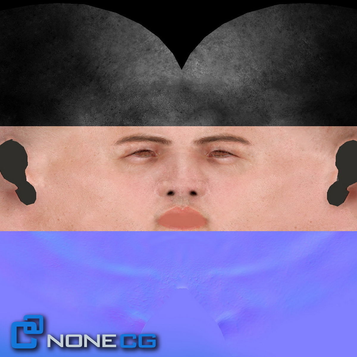 Pack - Adult Males and Female Megapack 3D model_29