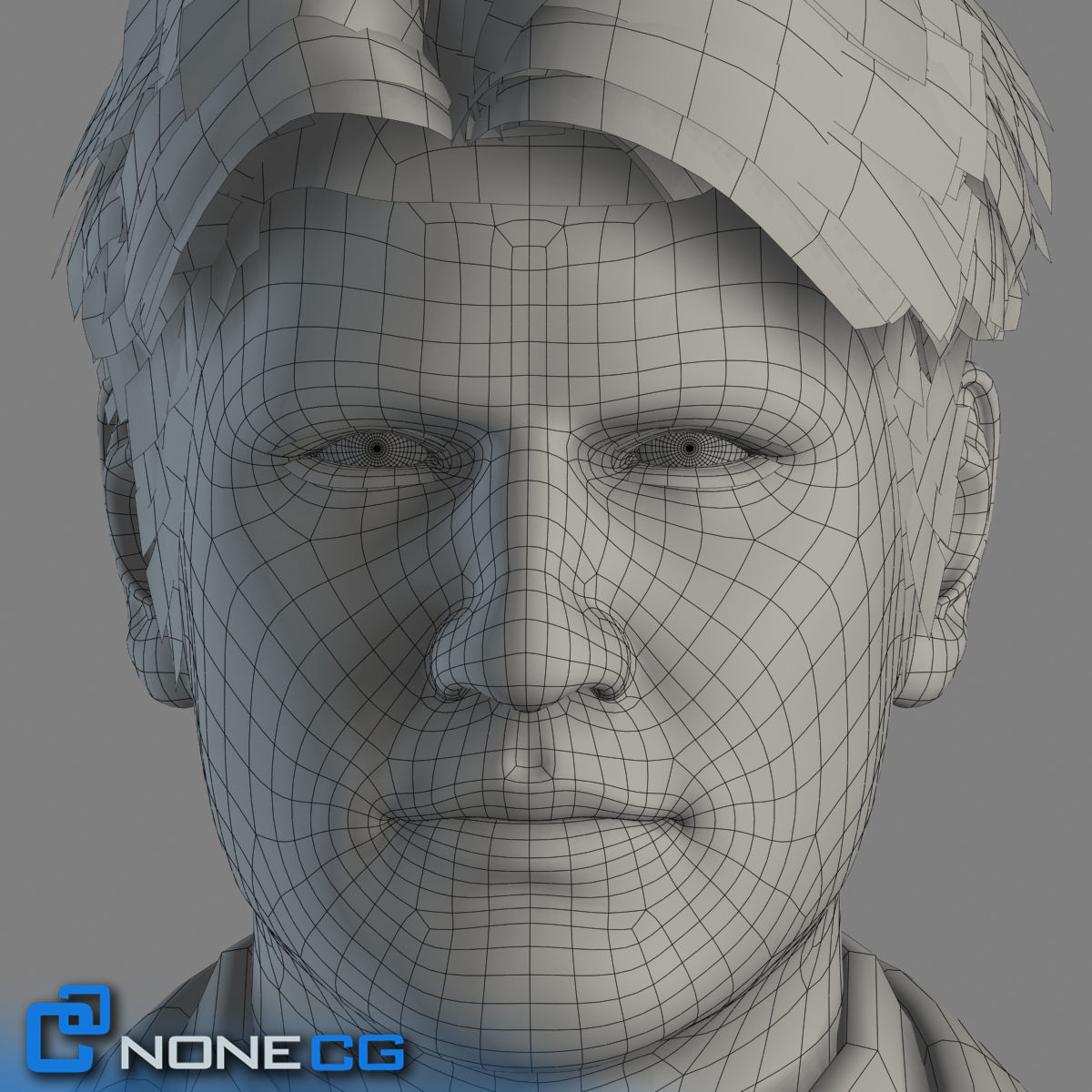 Pack - Adult Males and Female Megapack 3D model_24