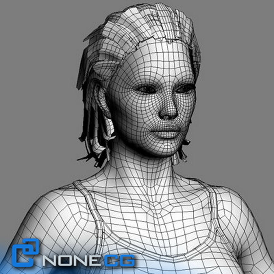 Pack - Adult Males and Female Megapack 3D model_68