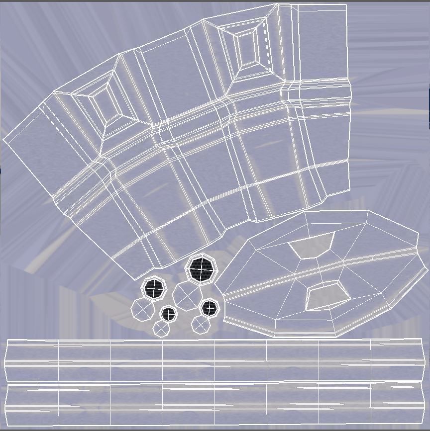 SciFi military headquarters 3D model_29