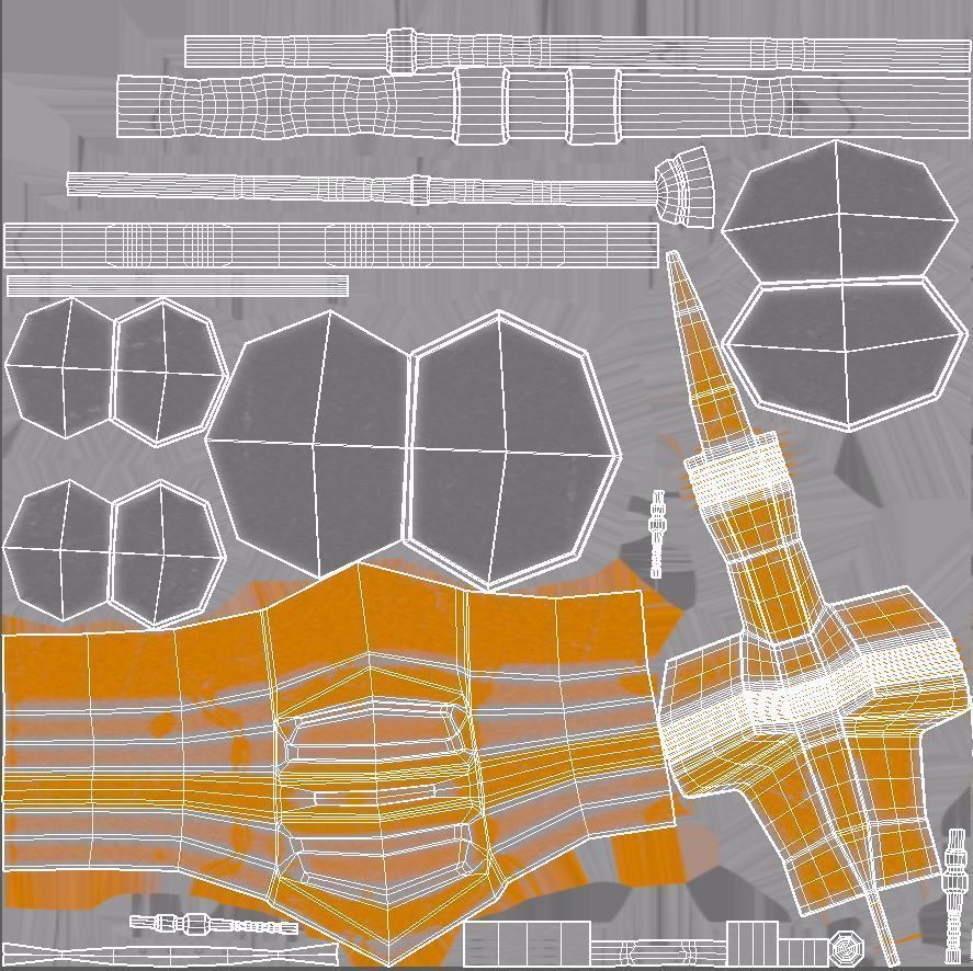 SciFi military headquarters 3D model_35