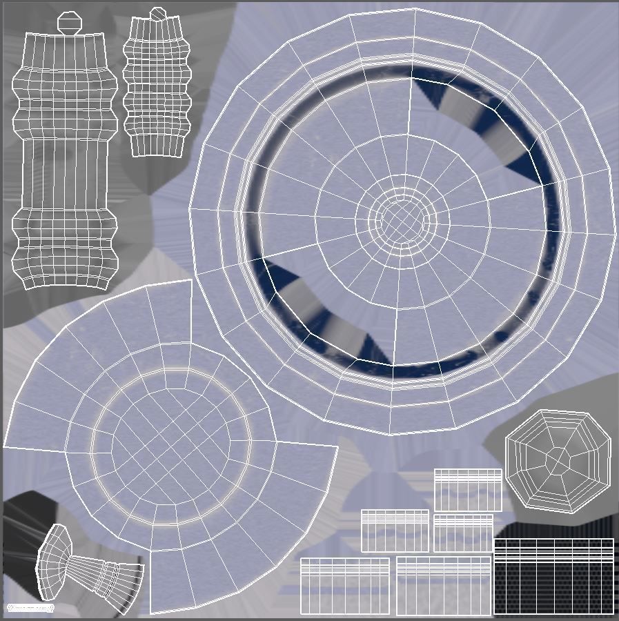 SciFi military headquarters 3D model_27