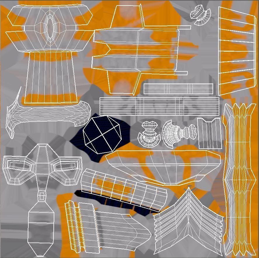 SciFi military headquarters 3D model_33