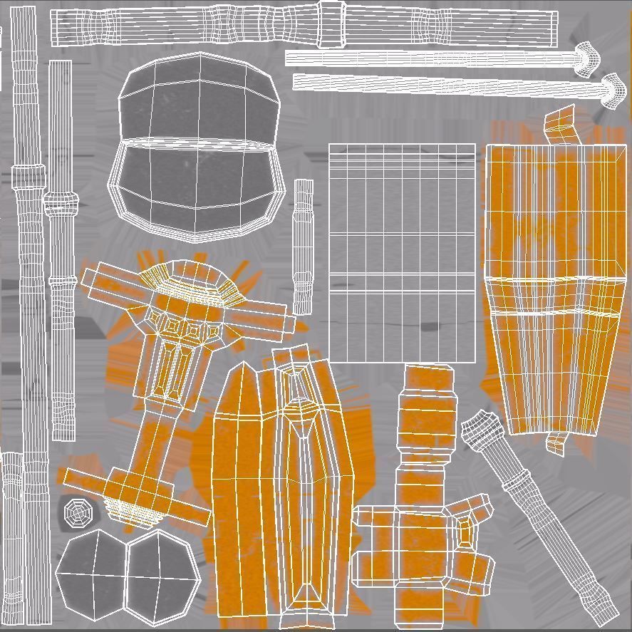 SciFi military headquarters 3D model_34