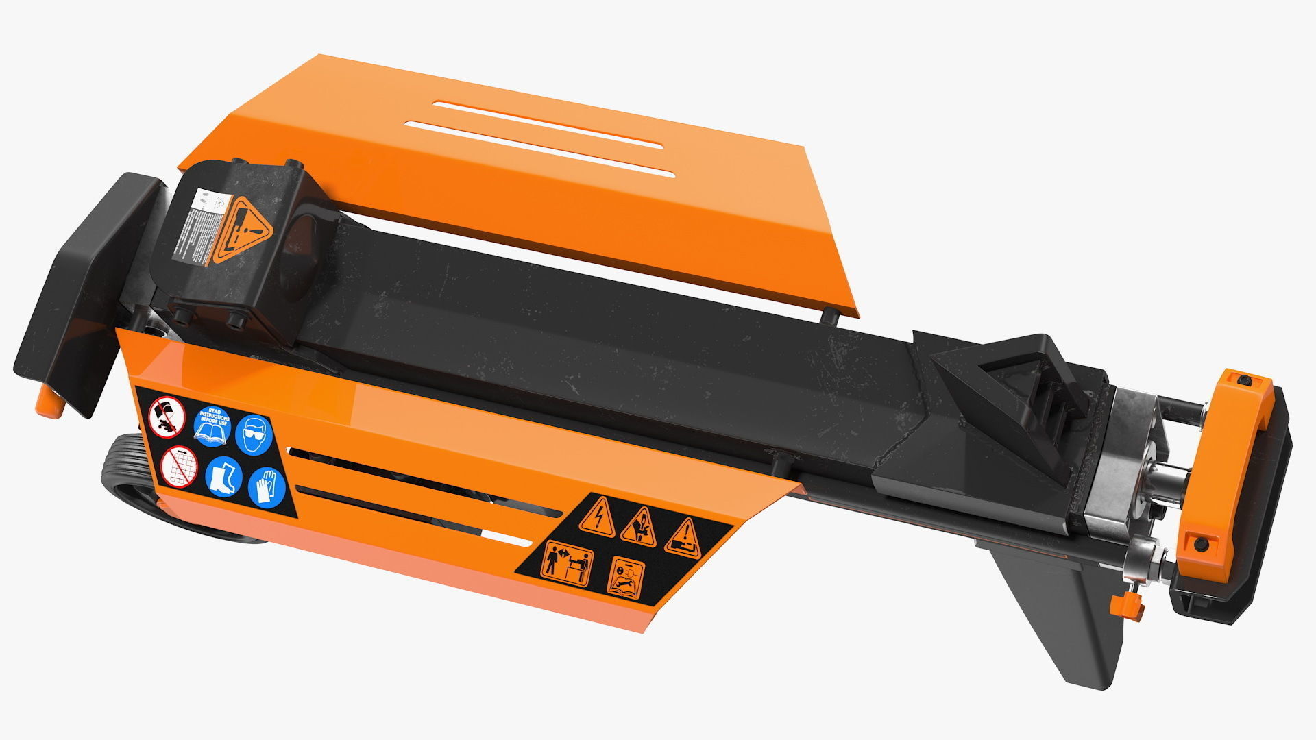 Log Splitter WEN 56207 Electric Rigged 3D model_15