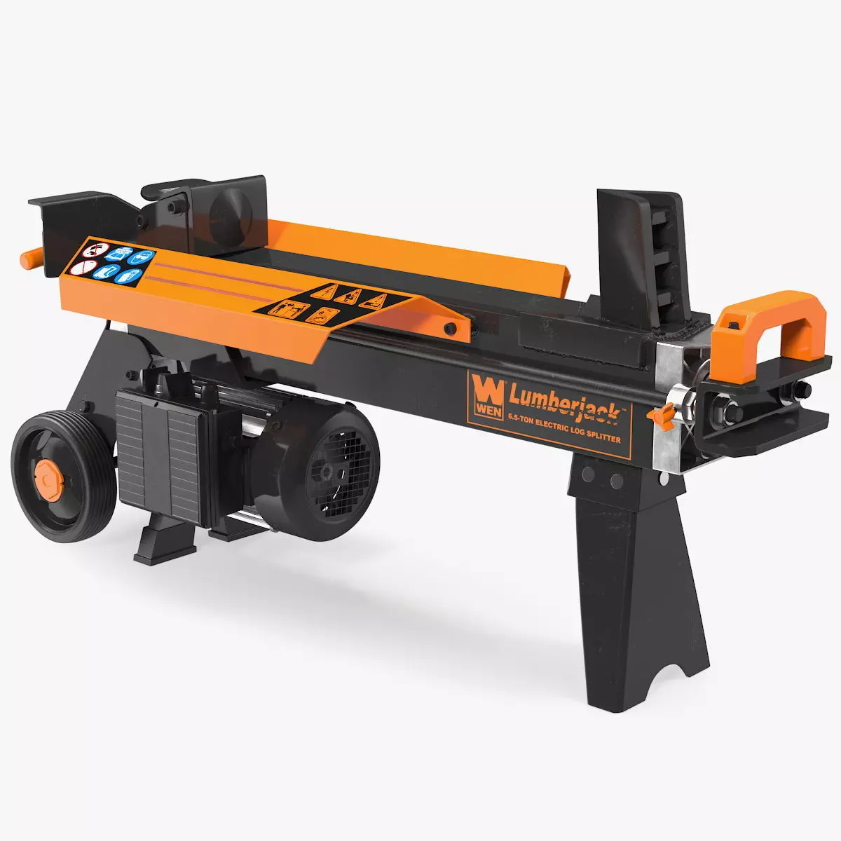 Log Splitter WEN 56207 Electric Rigged 3D model_0