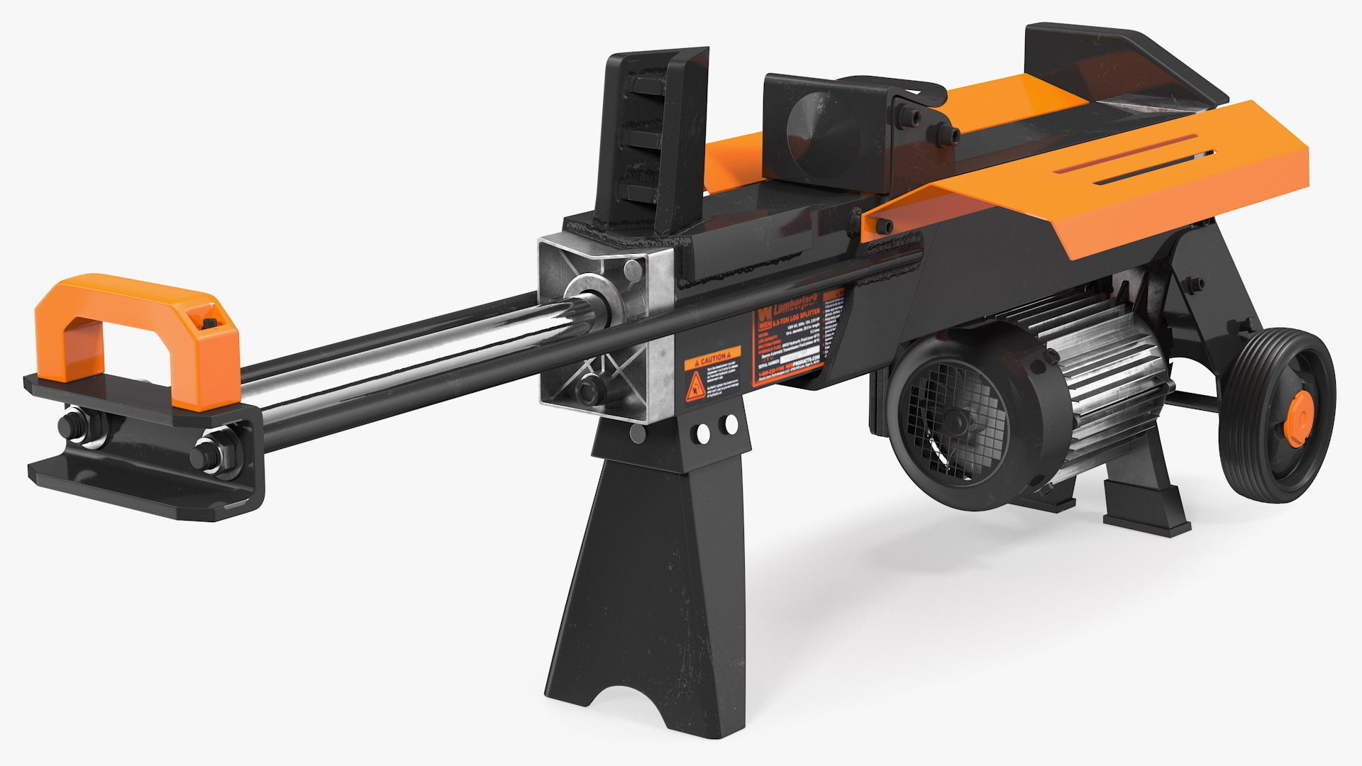 Log Splitter WEN 56207 Electric Rigged 3D model_8