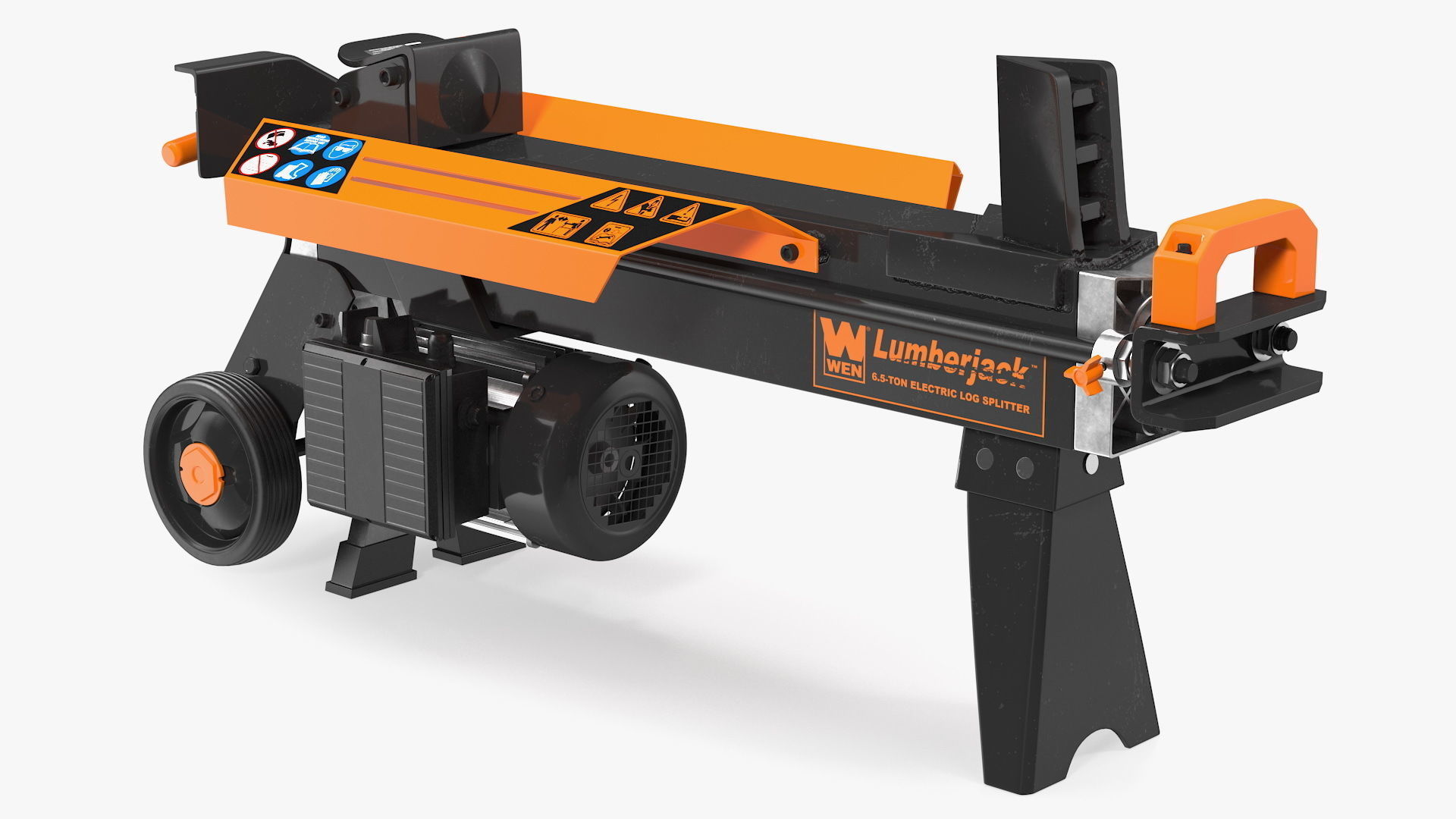 Log Splitter WEN 56207 Electric Rigged 3D model_1