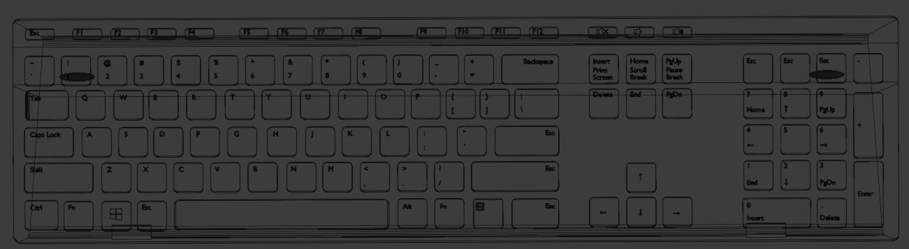 Computer Keyboard 3D model Free 3D model_4