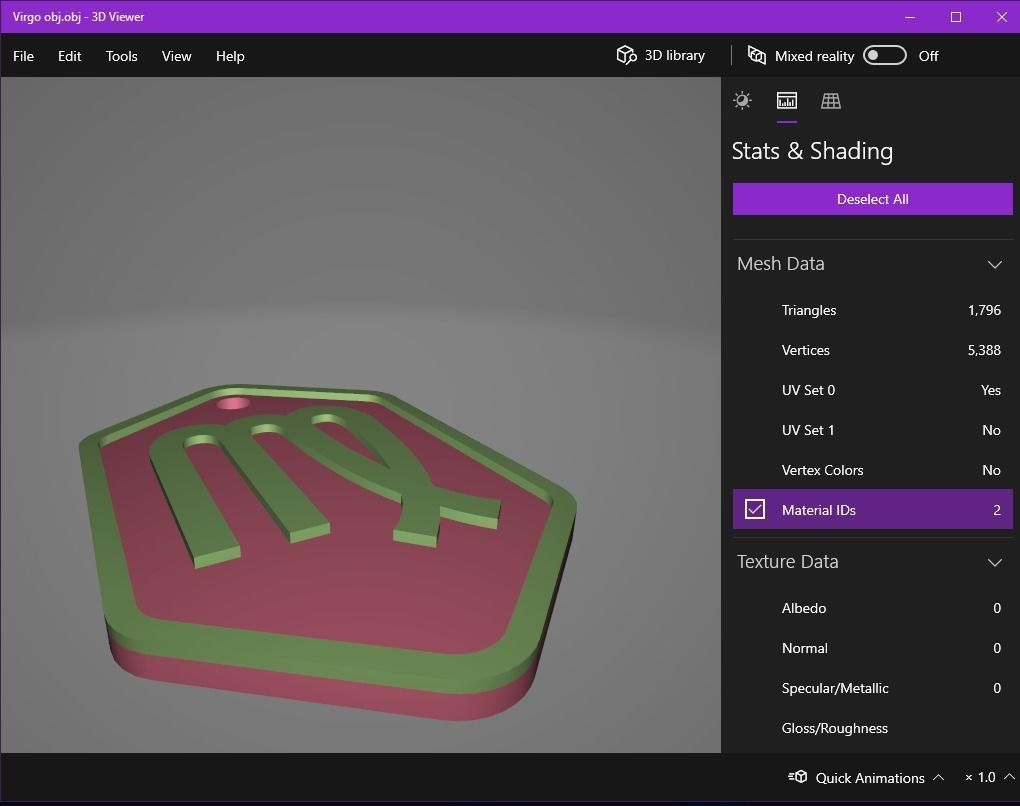 Virgo pendant key ring 3D print model_16