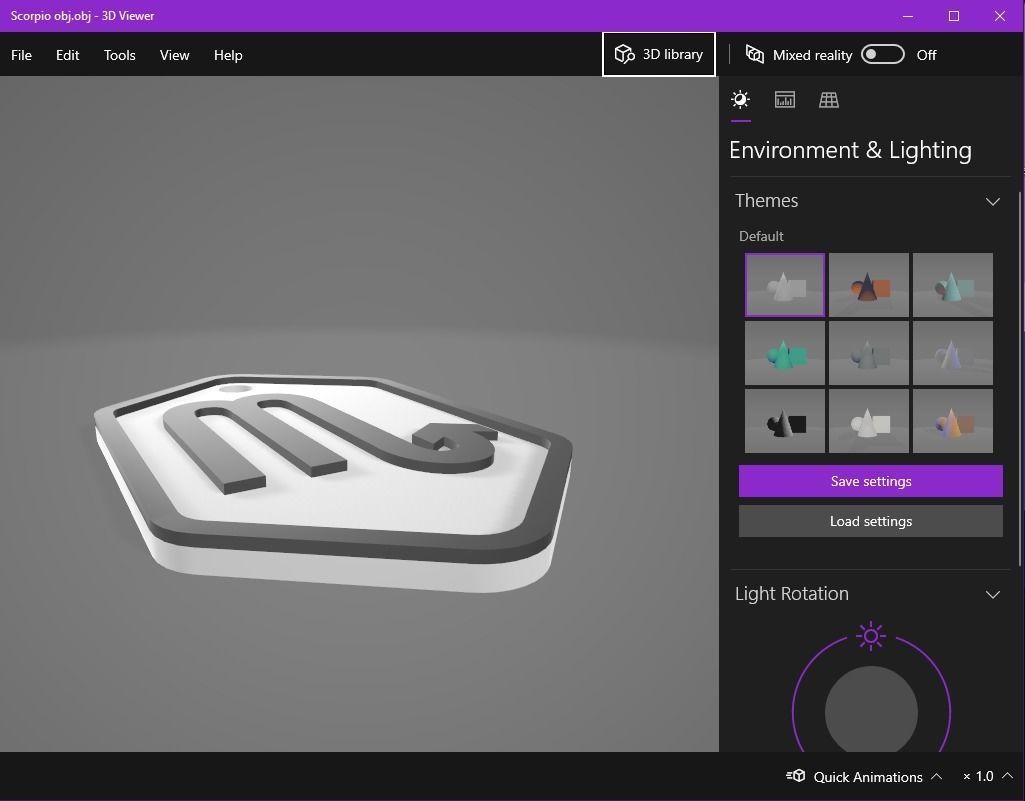 Scorpio pendant key chain 3D print model_15