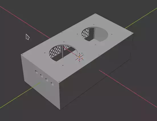 3D printable housing for LED power supply