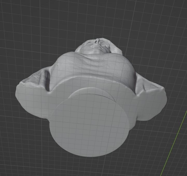 Adele bust 3D print model_3