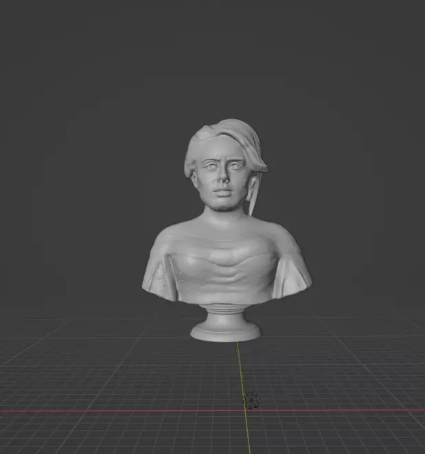 Adele bust 3D print model_0