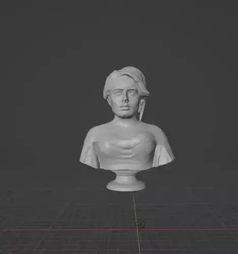 Adele bust 3D print model