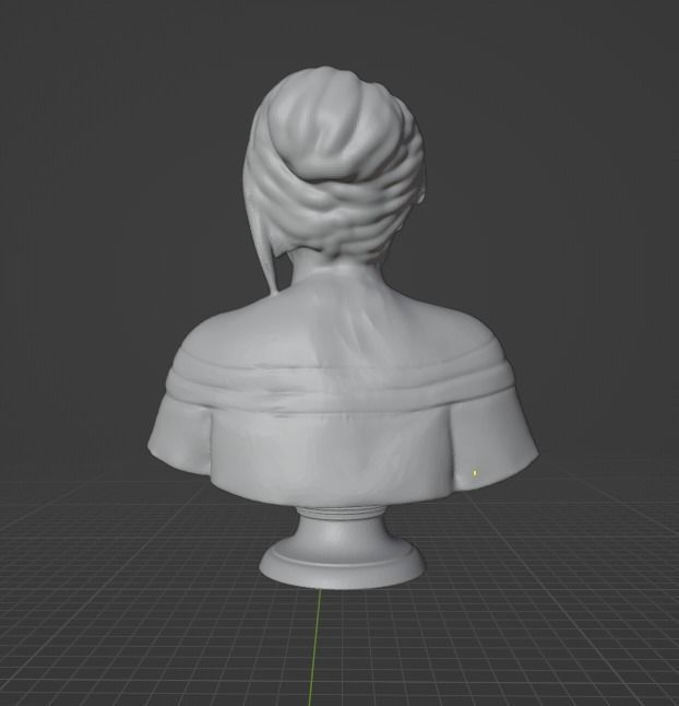 Adele bust 3D print model_14