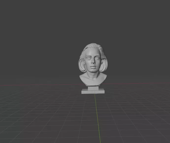 Adele bust 3D print model