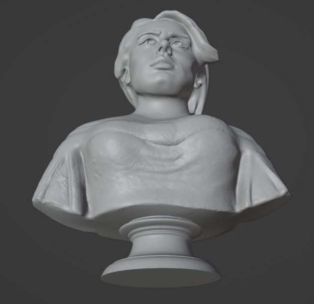 Adele bust 3D print model_18