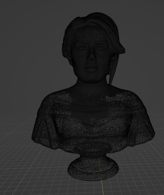 Adele bust 3D print model_36