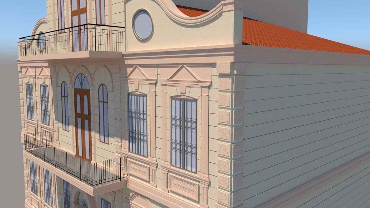 XIX Century House in Bitola 3D model_3