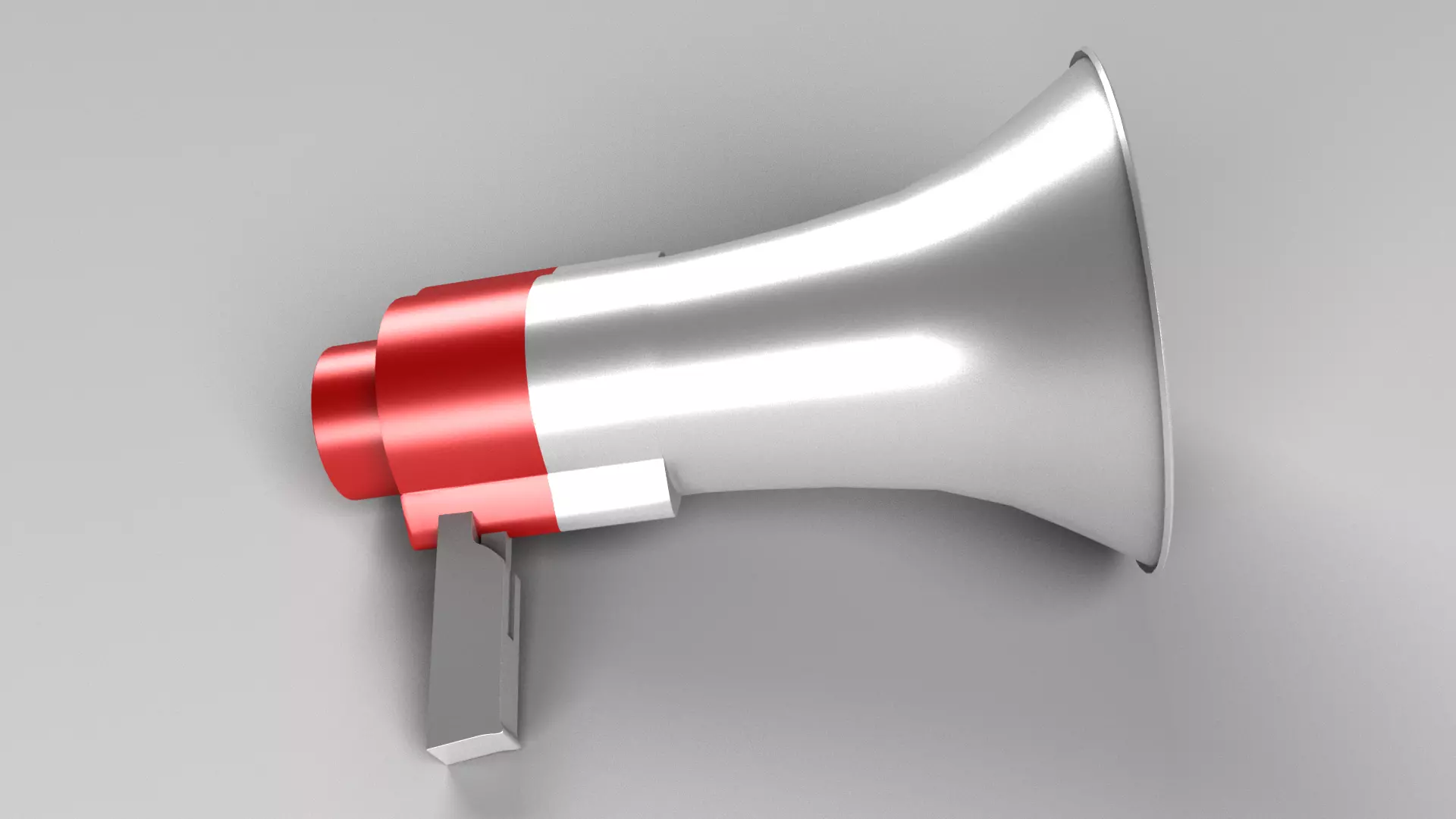 Hand Grip Loudspeaker 3D model