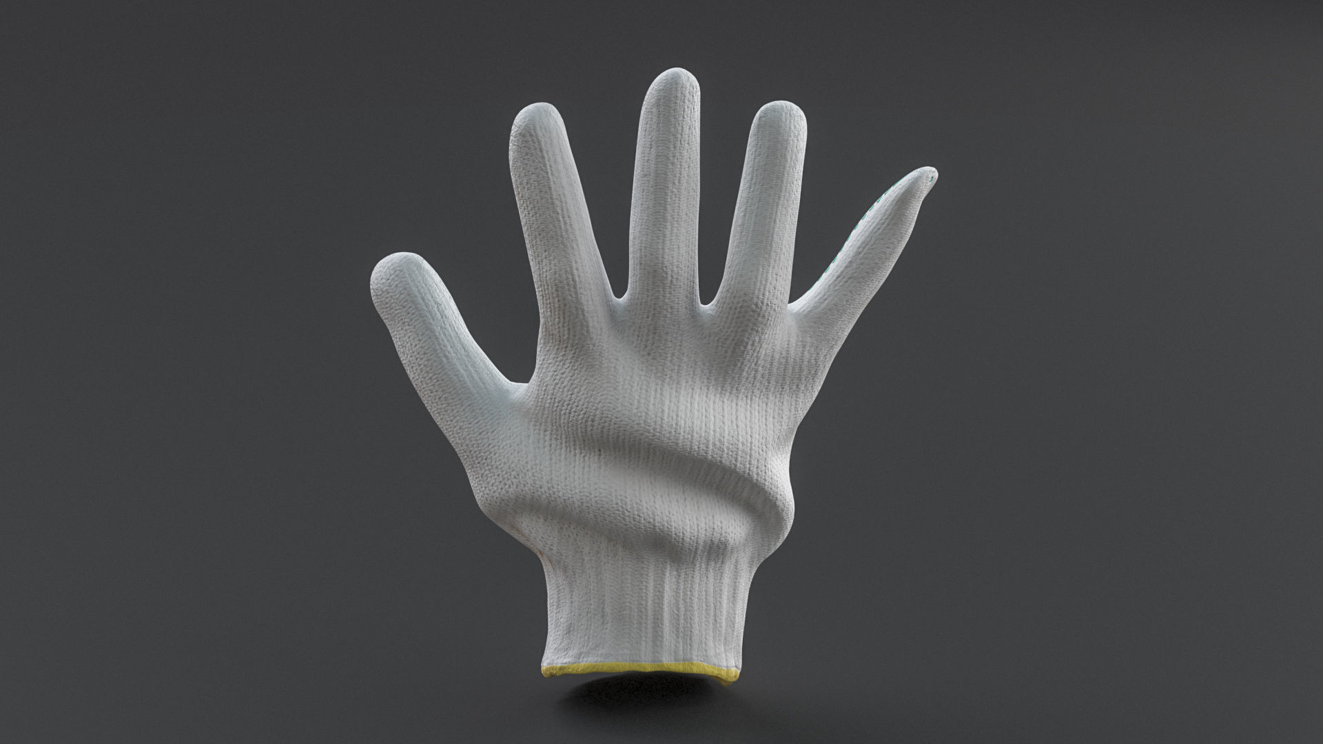 Work Gloves 3D model 3D model_5