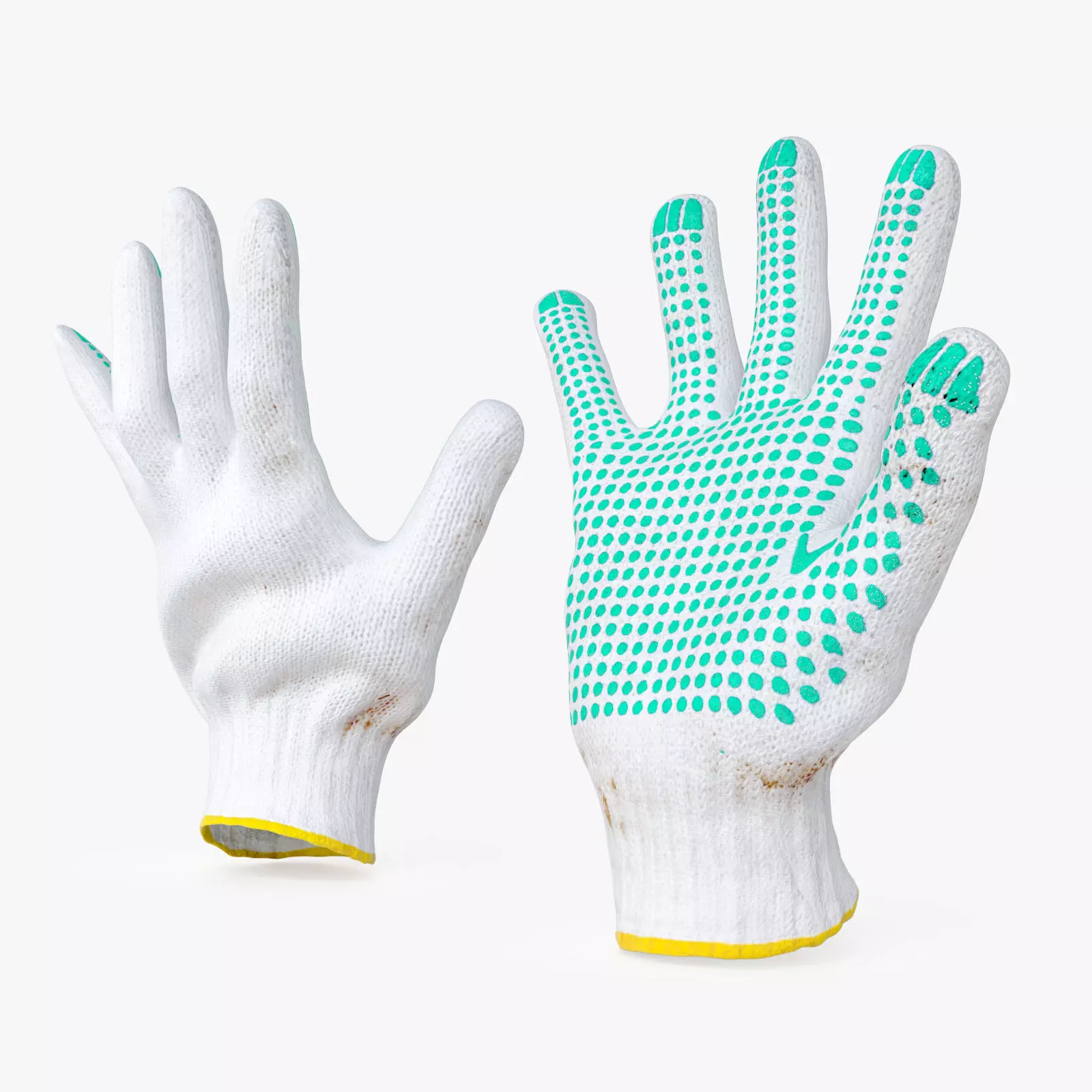 Work Gloves 3D model 3D model_0