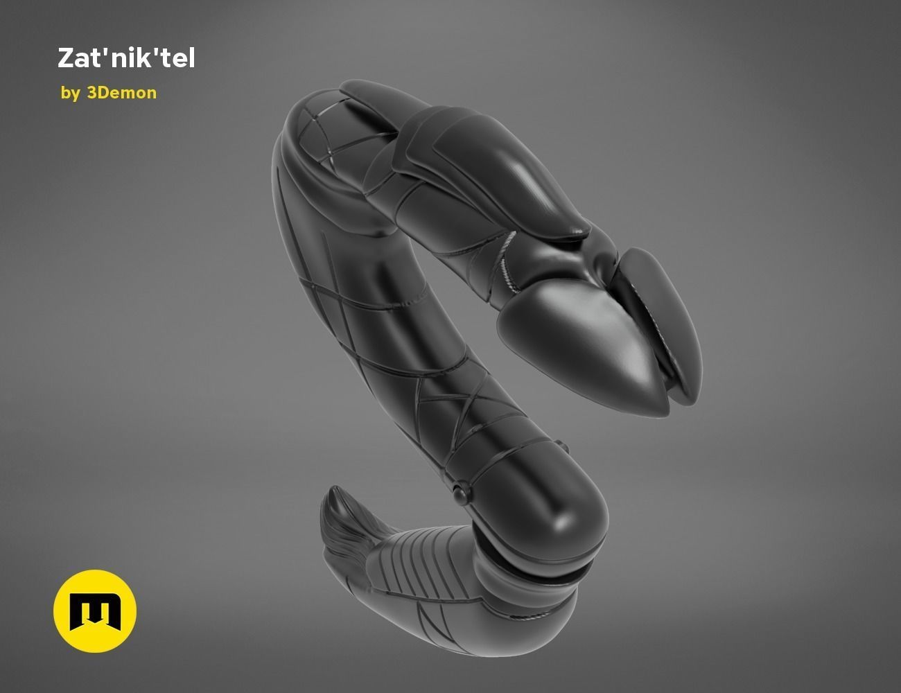 Horus and anubis Star Gate bundle 3D print model_45