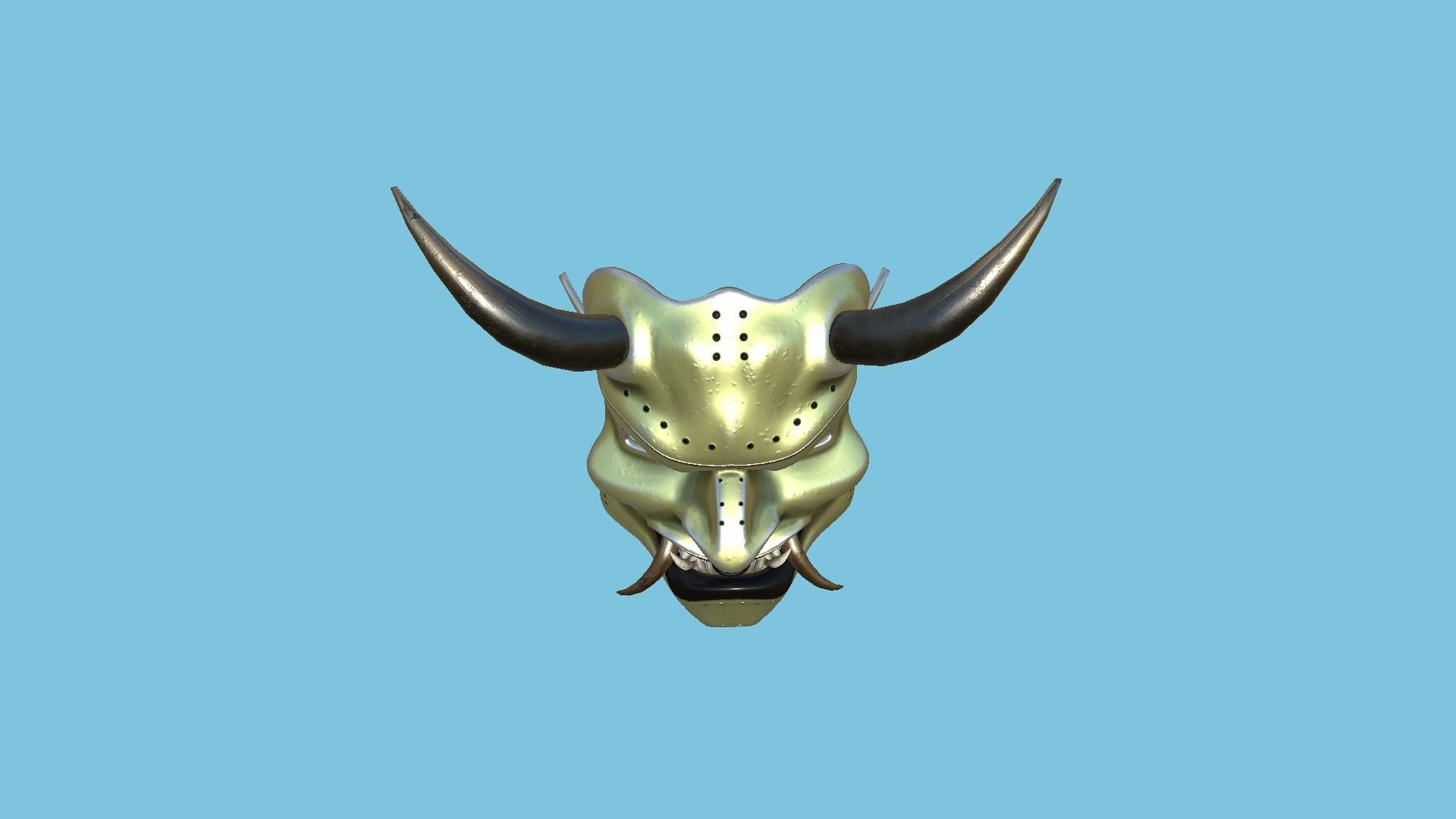 08 Oni Mask Collection - Hannya Fantasy Character Design _20