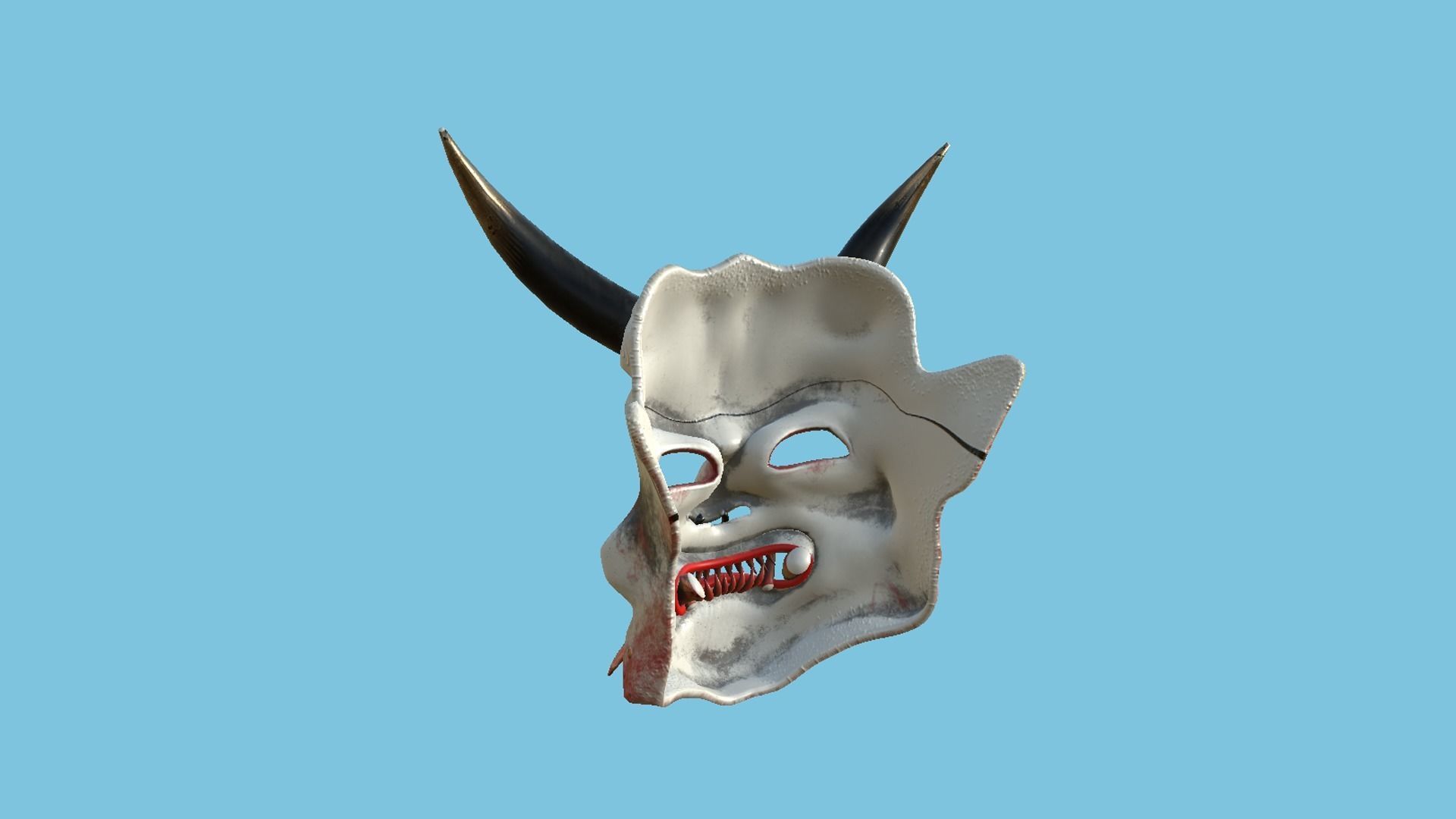 08 Oni Mask Collection - Hannya Fantasy Character Design _37